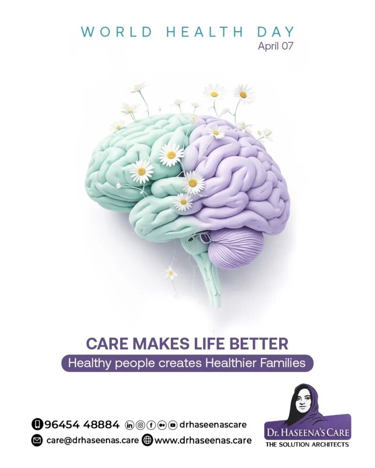 Dr.Haseena World Health Day Poster